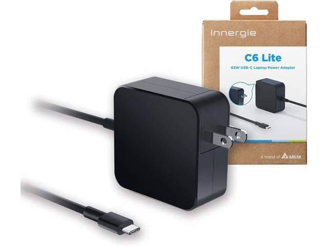 Apple Innergie 65C 65W USB Type C Universal Laptop Charger Power Adapter PD 3.0-Compatible with iPhone 16/iPad/Switch/PC Laptop/MacBook Pro/AirUSB-C 2.3m...