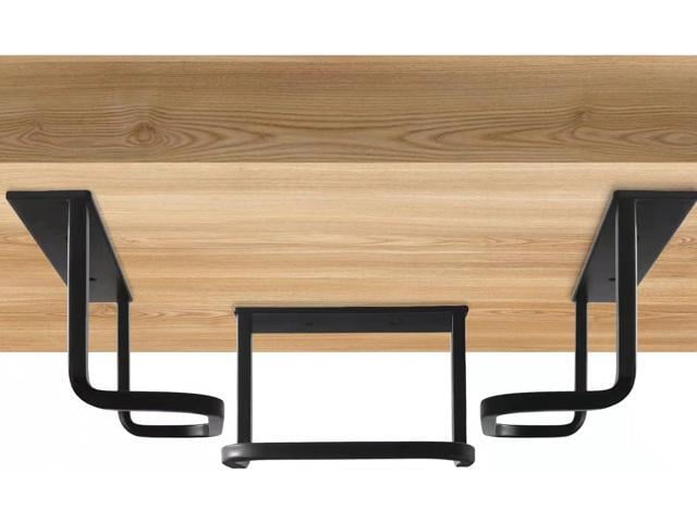 Apple Under Desk Laptop Mount, Laptop Under Desk Mount 2.7 inches Tall Effective Space, Aluminum Under Desk Laptop Holder Rack for Laptop MacBook Dell...