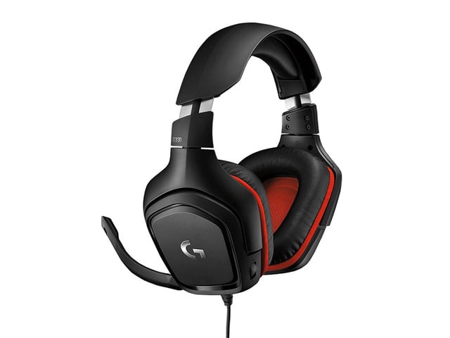 Logitech G331 Wired Bluetooth Gaming Headset - Lightweight, No Latency, Built-in Microphone, Surround Sound, Compatible with PC, PS4, Nintendo...