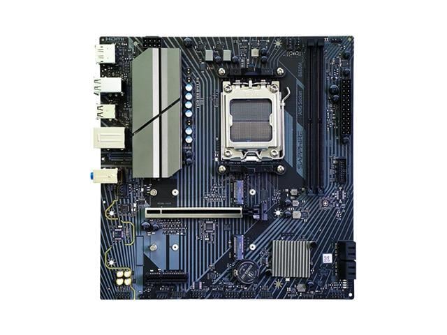 AMD Sapphire Tech Pulse B650M E Motherboard, Desktop PC Motherboard, for AMD Razor 9000/8000/7000 Series Processors, Wired Networking, AMD B650, AM5,...