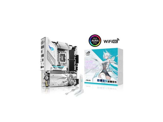 ASUS ROG STRIX B860-G GAMING WIFI S Intel B860 LGA 1851 mATX motherboard,DDR5 slot, 4 M.2 slots, M.2 quick release armor, M.2 slide buckle, M.2...
