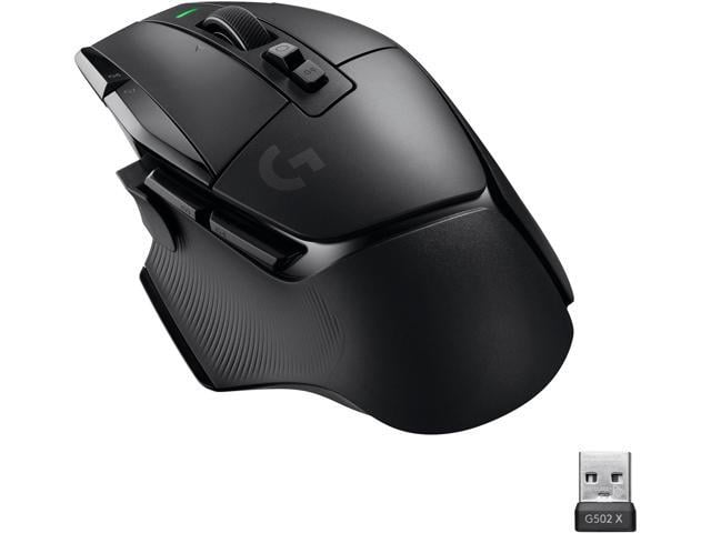 Logitech (G) G502 X LIGHTSPEED Wireless Gaming Mouse, RGB with Weighted Macro Programming, 25600DPI, 11buttons, Laptop Big Hand Mouse,for...
