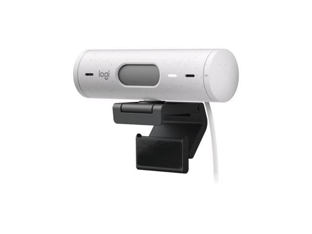 Logitech BRIO 500 Wired HD Webcam, 1080p/30fps, Live Streaming, Auto Light Correction, Auto Framing and Show Mode Support, 4MP, USB-C, for laptops,...