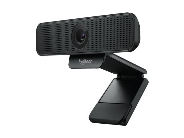 Logitech C925e Webcam, HD 1080p/30fps Video Calling, Light Correction, Autofocus, Clear Audio, Privacy Shade, Works with Skype Business,...