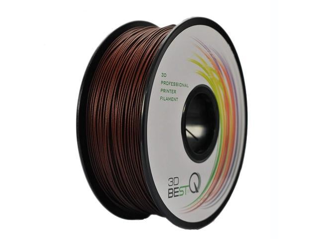 3D BEST Q Real Wood PLA 1.75mm 3D Printer Filament, Dimensional Accuracy +/- 0.03 mm, 1KG Spool, 30% Real Wood-infill (Rosewood)