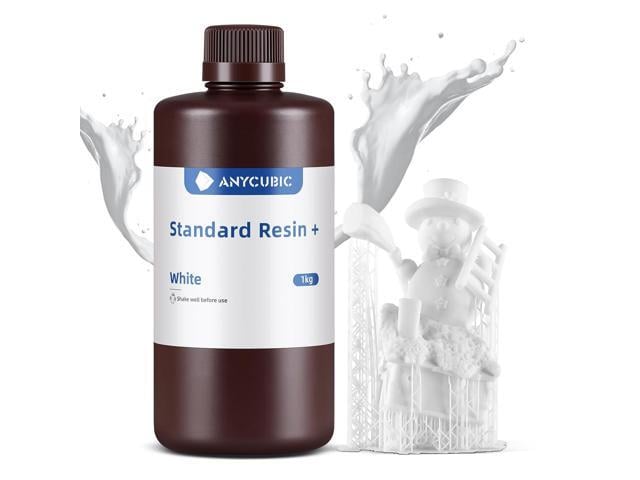 ANYCUBIC Upgraded Standard 3D Printer Resin, 405nm SLA Fast UV-Curing Resin, High Precision & Rapid Photopolymer for 8K Capable LCD/DLP/SLA 3D...