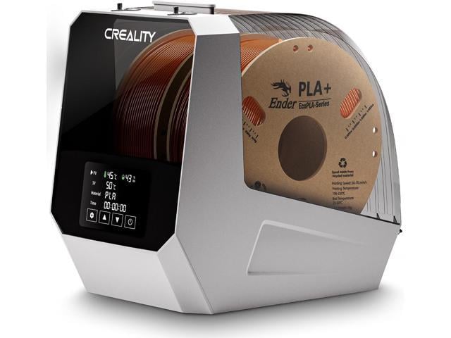 2025 Official Space Pi Filament Dryer Plus, 2 Rolls 3D Printer Filament Dry Box with 360° PTC Fast Heating, 4'' LCD Touch Screen, Filament...