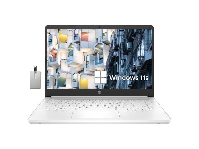 HP Premium Stream 14' HD BrightView Laptop, Intel Celeron N4120, 16GB RAM, 64GB eMMC Storage, UHD Graphics, Bluetooth, Webcam, 1 Year Office 365,...