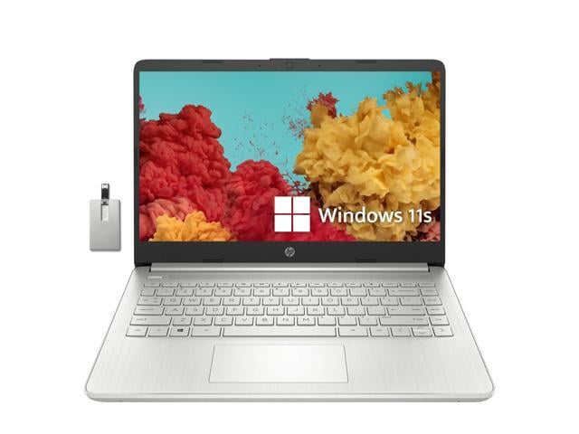 HP Premium Stream 14' HD BrightView Laptop, Intel Celeron N4120, 8GB RAM, 64GB eMMC, Intel UHD Graphics, HD Webcam, 1 Year Office 365, Bluetooth,...