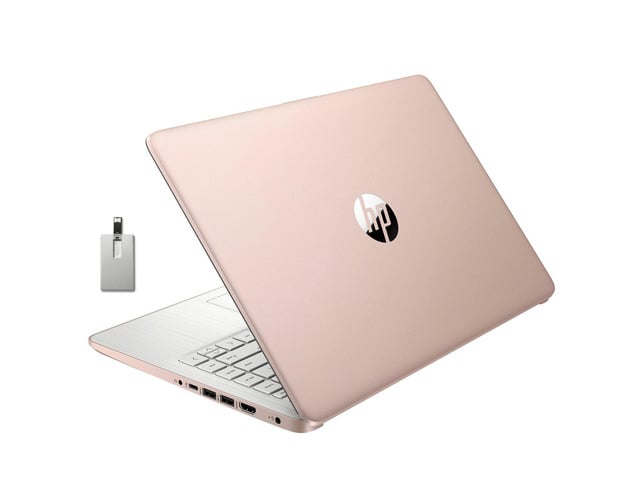 HP Premium 14' Stream HD Laptop, Intel Celeron N4120 CPU, 8GB RAM, 64GB eMMC, Webcam, UHD Graphics, Bluetooth, WiFi, HDMI, 1 Year Office 365, Win...