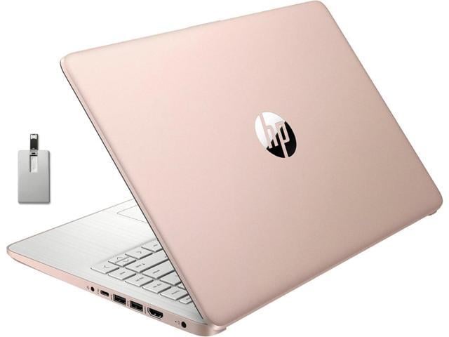 HP Stream 14' HD BrightView Laptop, Intel Celeron N4120, 16GB RAM, 64GB eMMC, Intel UHD Graphics, 720p Webcam, 1 Year Office 365, Rose Gold, Win 11...