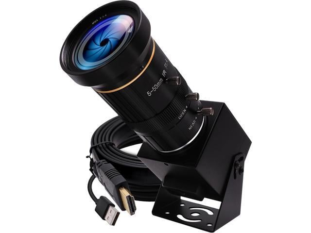 HDMI 4K USB Camera for Live Streaming 10X Variable Focus PC Webcam USB HDMI Simultaneous Output Video Conferencing Close up Zoom in and Out Web...