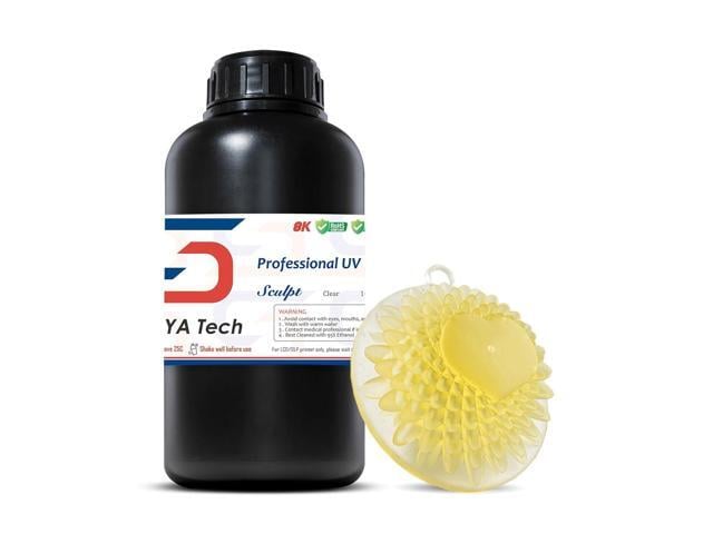 Siraya Tech Sculpt High-Temp Resistant 3D Printer Resin - Up to 180C, High Precision, Compatible with 8K DLP/LCD Printers for Engineering, Jewelry,...