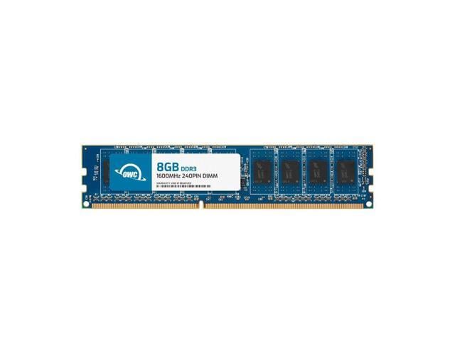OWC 8GB DDR3 1600 PC3-12800 CL11 2Rx8 240-pin 1.5V Non-ECC UDIMM Memory RAM Module