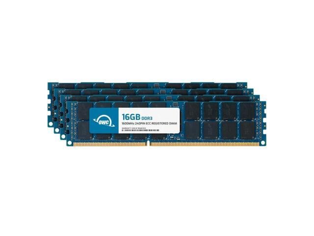 Dell OWC 64GB (4x16GB) DDR3L 1600 PC3L-12800 CL11 2Rx4 240-pin 1.35V ECC Registered RDIMM Memory RAM Module Upgrade Kit Compatible with Dell PowerEdge...