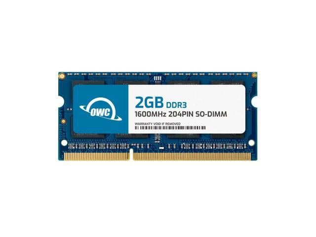 Lenovo OWC 2GB DDR3 1600 PC3-12800 CL11 1Rx8 204-pin 1.5V Non-ECC SODIMM Memory RAM Module Upgrade Compatible with Lenovo ThinkPad L430 T430u X131e X131e...
