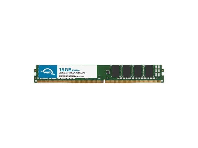 OWC 16GB DDR4 2666 PC4-21300 CL19 2Rx8 VLP 288-pin 1.2V VLP ECC Unbuffered DIMM Memory RAM Module Upgrade Compatible with Supermicro SuperServer...