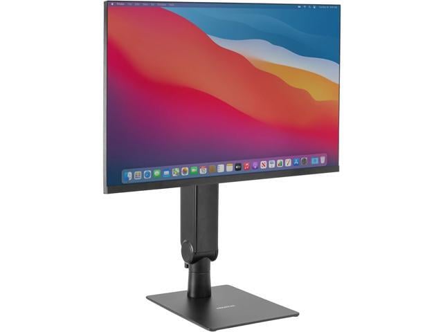 Mount-It! Freestanding Single Monitor Arm 17' to 32', Height Adjustable, Tension Adjustable Spring Mechanism Monitor Stand, Max VESA 100x100,...