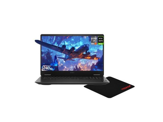 HP OMEN 17 Gaming Laptop, AMD Ryzen AI 7-350, 64 GB DDR5 RAM, (4 TB+4 TB) PCIe SSD, 17.3' QHD (2560x1440)240Hz, Nvidia G-Force RTX 5070, 1-zone...