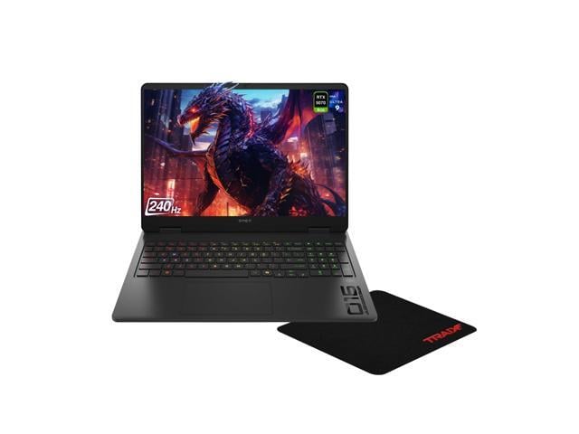 HP OMEN 16 Slim Gaming Laptop, Intel Ultra 9-285H, 16 GB DDR5 RAM, 2 TB PCIe SSD, 16' WQXGA (2560x1600) 240Hz, Nvidia G-Force RTX 5070, RGB Backlit...