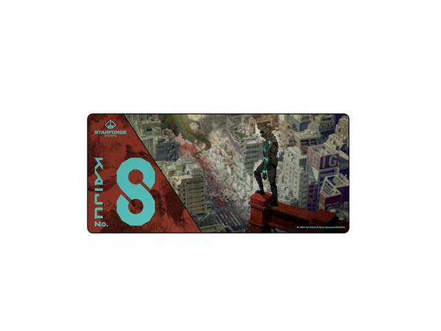 Starforge - Hyakkei 004 - Kaiju No. 8 Gaming Desk Mat Large Extended Mouse & Keyboard Pad