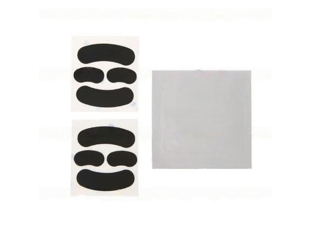 FOR 1Set Mouse Feet Mouse Skates Stickers Rounded Glides Curved Edges Mouse Feet for Steel Series Rival Rival 300