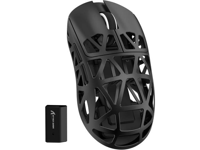ZIYOU LANG Attack Shark R2 Wireless Gaming Mouse, Superlight Magnesium Alloy, PAW3950 42000 DPI Optical Sensor, 8000Hz Polling Rate, 2.4G/BT/Wired...