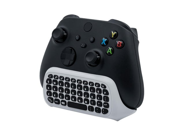 Mcbazel Mini Game Keyboard 2.4G Receiver Wireless Chatpad Message with 3.5MM Audio Jack for Xbox One/Xbox One X/Xbox One S/Xbox Series X/Xbox...