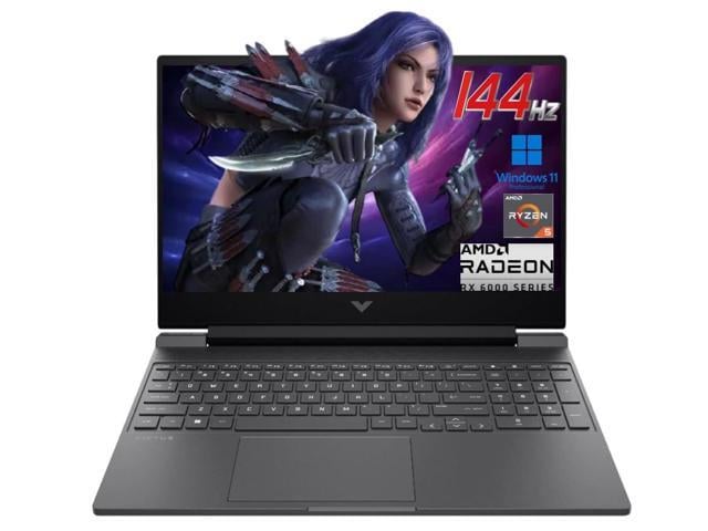 HP Victus 15.6' 144Hz FHD Gaming Laptop,AMD Ryzen 5 7535HS,32GB DDR5 RAM,1TB SSD,AMD Radeon RX 6550M(Beats RTX 2050),Backlit Keyboard,Windows11...