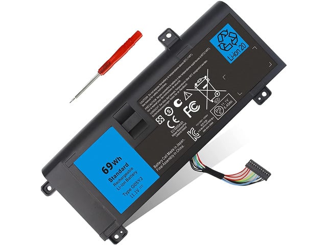 Dell 69WH G05YJ Laptop Battery for Dell Alienware 14 A14 M14X R3 R4 14D 14D-1528 ALW14D-5728 ALW14D-5528 14D-4828 fits Y3PN0 8X70T P39G 0G05YJ
