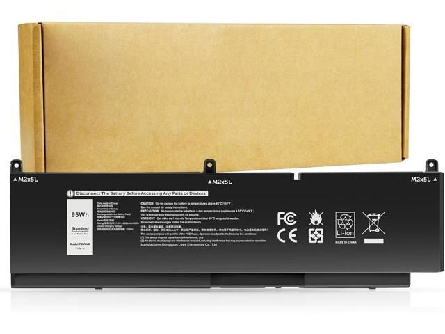 Dell LXHY PKWVM Laptop Battery Replacement for Dell Precision 7550 7560 7750 7760 Mobile Workstation P44E P93F P44E001 P44E002 P93F001 P93F002 C903V...