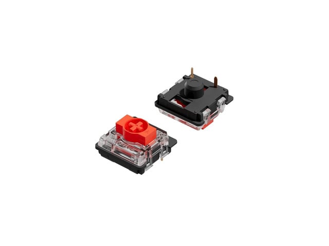 Ranked Gateron ks-27 Low Profile Key Switches for Mechanical Gaming Keyboards Plate Mounted (Gateron Red, 90 Pcs)