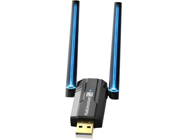 USB Bluetooth 5.4 Adapter for PC Laptop, Long Range 492FT Wireless Dongle Adaptor for Windows 11 10 8.1 7 Desktop, Plug and Play Bluetooth Mouse...
