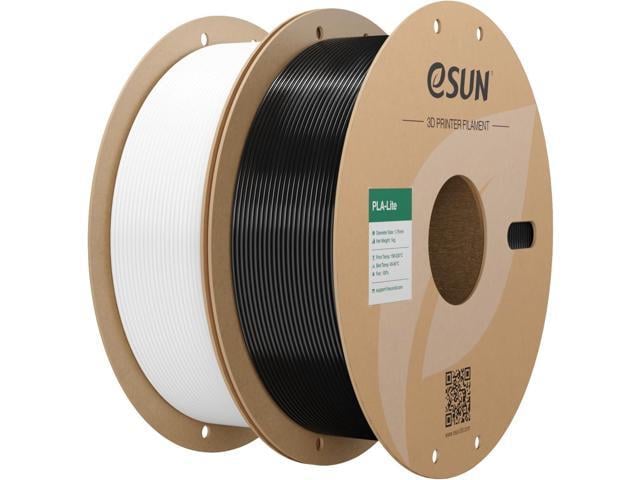 eSUN PLA Filament 1.75mm, High Toughness 3D Printer Filament Upgraded PLA Filament, Dimensional Accuracy +/- 0.03mm, 1KG per Spool, 2 Spools 3D...