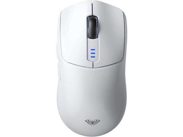 AULA SC580 Wireless Gaming Mouse, Tri-Mode 2.4G/BT5.0/USB-C Gaming Mouse, 12000 DPI Rechargeable Wireless Mouse with 6 Programmable Buttons,...