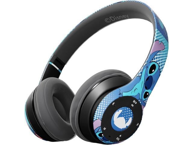iJoy Disney Lilo & Stitch Expressions Bluetooth Over-Ear Headphones, Wireless Foldable Headset with Built-in Microphone - Stitch Expressions...