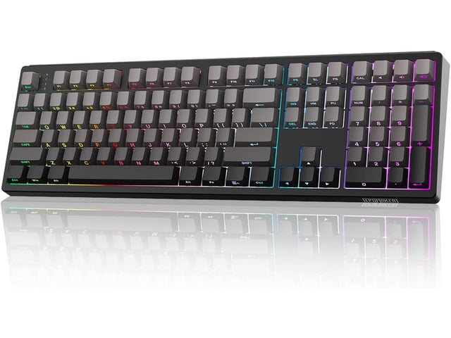 MechLands EPOMAKER TH108 Full Size Mechanical Keyboard, Wireless Gaming Keyboard, 8000mAh Battery, Creamy Gasket, 108 Keys, Hot Swap, Custom...