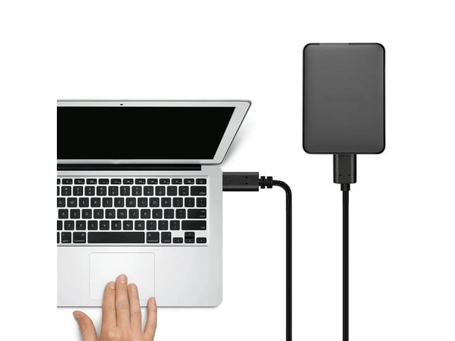 4X Hard Drive Cable,USB 3.1 Type-C Male To USB 3.0 Micro-B Male Data Cable For Tablet Phone