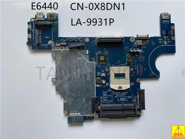 For Latitude E6440Laptop Motherboard CN-0X8DN1 0X8DN1 LA-9931P 100% Fully Tested, Works ly