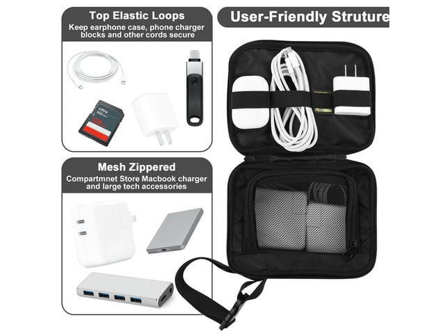 Multifunctional Travel Bag Cable Organizer Bag Gadget Carry Bag for Cables Power USB Flash Drive Charger Accessories