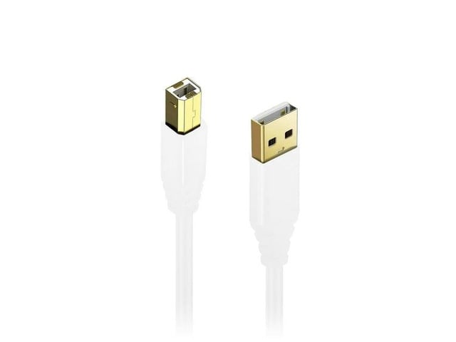 Lumenzi USB 2.0 A to B Cable Male to Male High-Speed Printer Cable, Data Transfer Cord, Durable USB Connector for PC, Laptop, Printer, Scanner,...