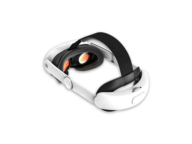 Head Strap with Pack 8000mAh Adjustable Strap Elite Strap Replacement Reduce Facial Stress for Quest 3S VR Headset