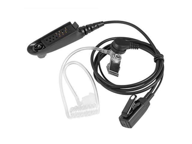 Telescopic Covert Acoustic Tube PTT MIC Headset for GP380 PRO5150 GP338