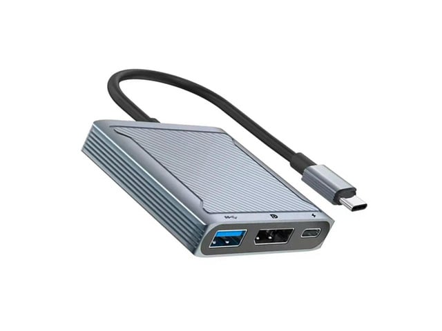 Apple 3 in 1 Laptop Docking Station with USB PD Port Type-C To USB+DP+PD Docking Station 100W PD 8K 4K for Macbook//