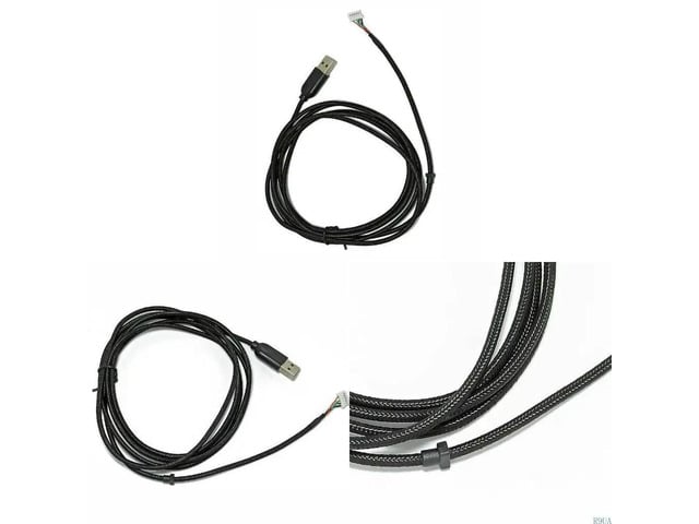 DIY Umbrella Rope Mouse Cables Durable Mouse Mice Line for G600 Mouse