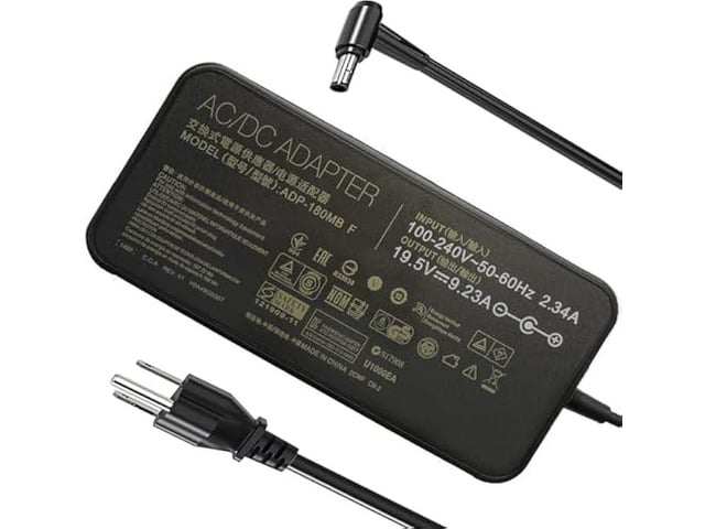 ASUS 180W 19.5V 9.23A ADP-180MB F Laptop Charger Fit for ASUS ROG G75VW G75VX GL502VT FX502VM FX702VM G751JM G750JW G750JM G750JS G752VL Power...