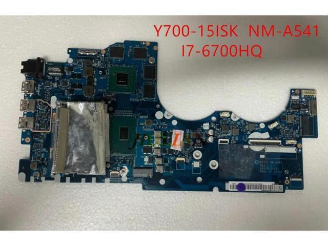Placa Base 5B20L80398 For Y700-15ISK Laptop Motherboard BY511 NM-A541 4GB With I7-6700HQ 2.6GHZ CPU WIN Function