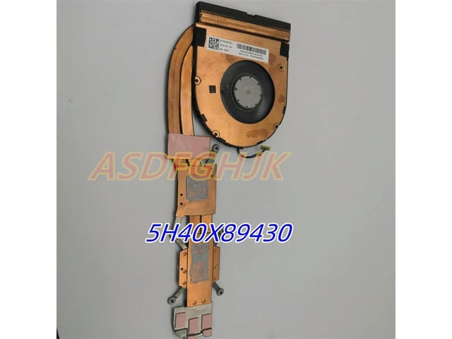 For For ThinkPad T14 GEN2 P14s Gen2 Laptop Discrete Graphics Heatsink Radiator Fan 5H40X89430 Tested