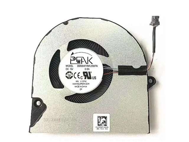 CPU Fan for Inspiron 15 5510 5515 5518 14 5410 5415 5418 7400 7415 2-in-1 0KRK6P Laptop Cooling Fan
