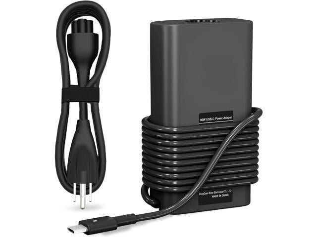 Dell Slim 90W Laptop Charger USB C Replacement for Dell Latitude 5420 5520 7480 7490 7420 Chromebook 3100 Dell XPS 13 9360 XPS15 9550 9560 DA65NM190...